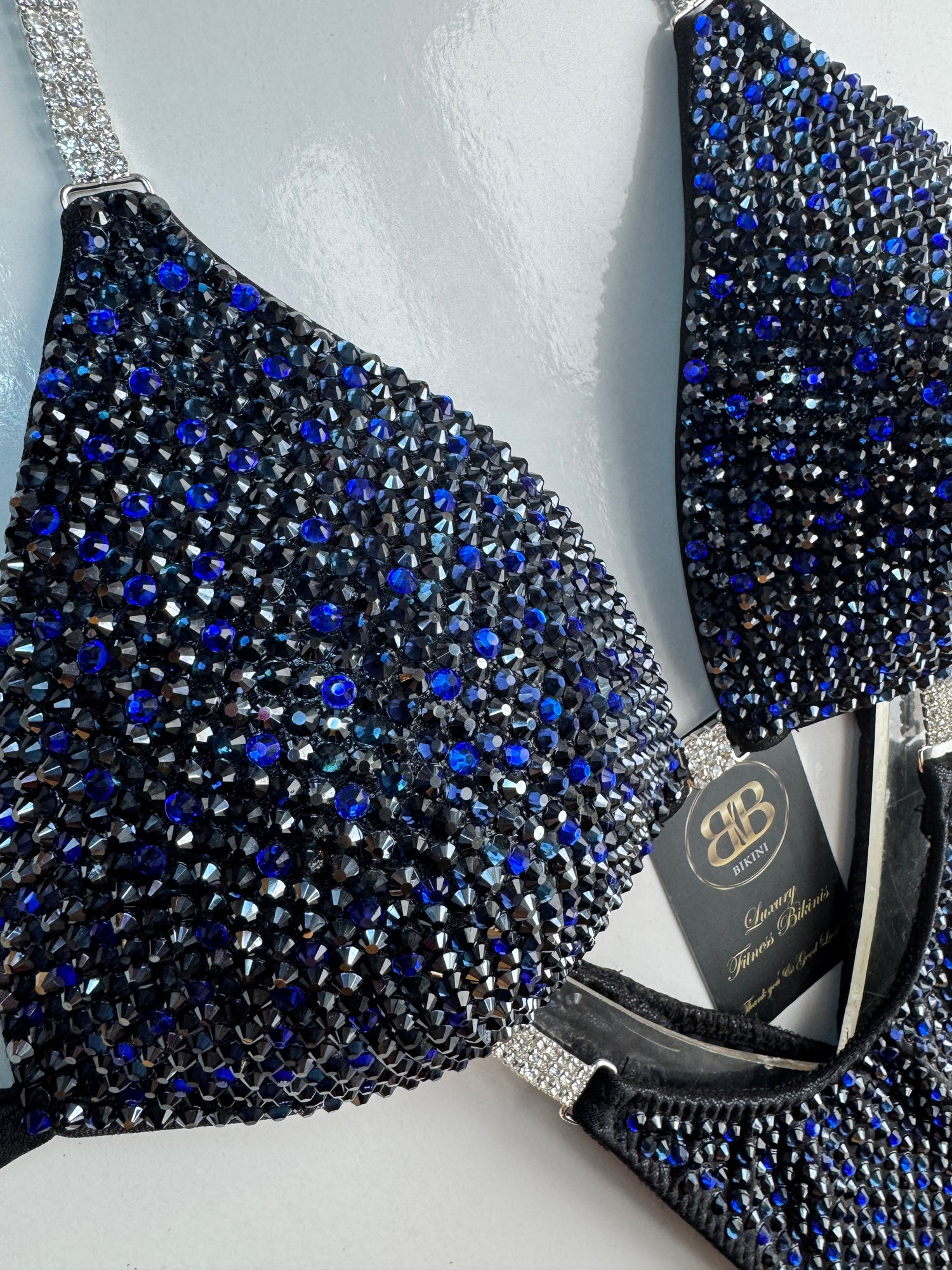 Triangle midnight montana blue bikini C/D bra cup