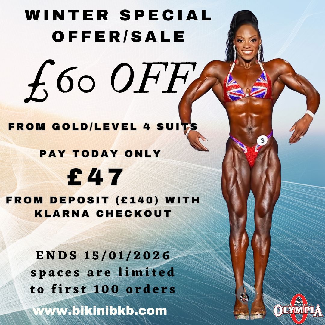 WINTER OFFER FOR GOLD LEVEL 4 COMPETITION SUIT - SAVE £60.00