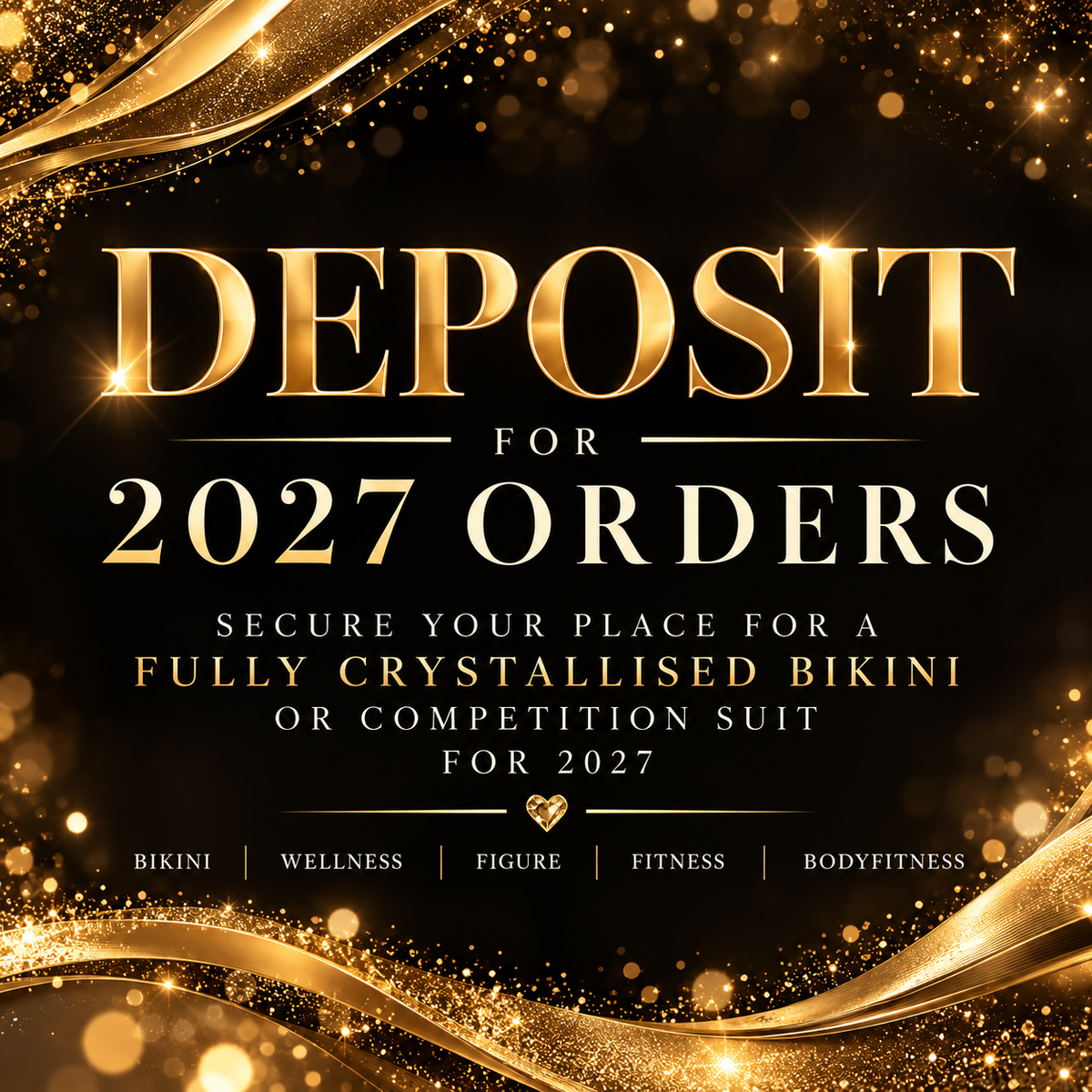DEPOSIT FOR GOLD LEVEL 4 COMPETITION SUIT FOR 2027