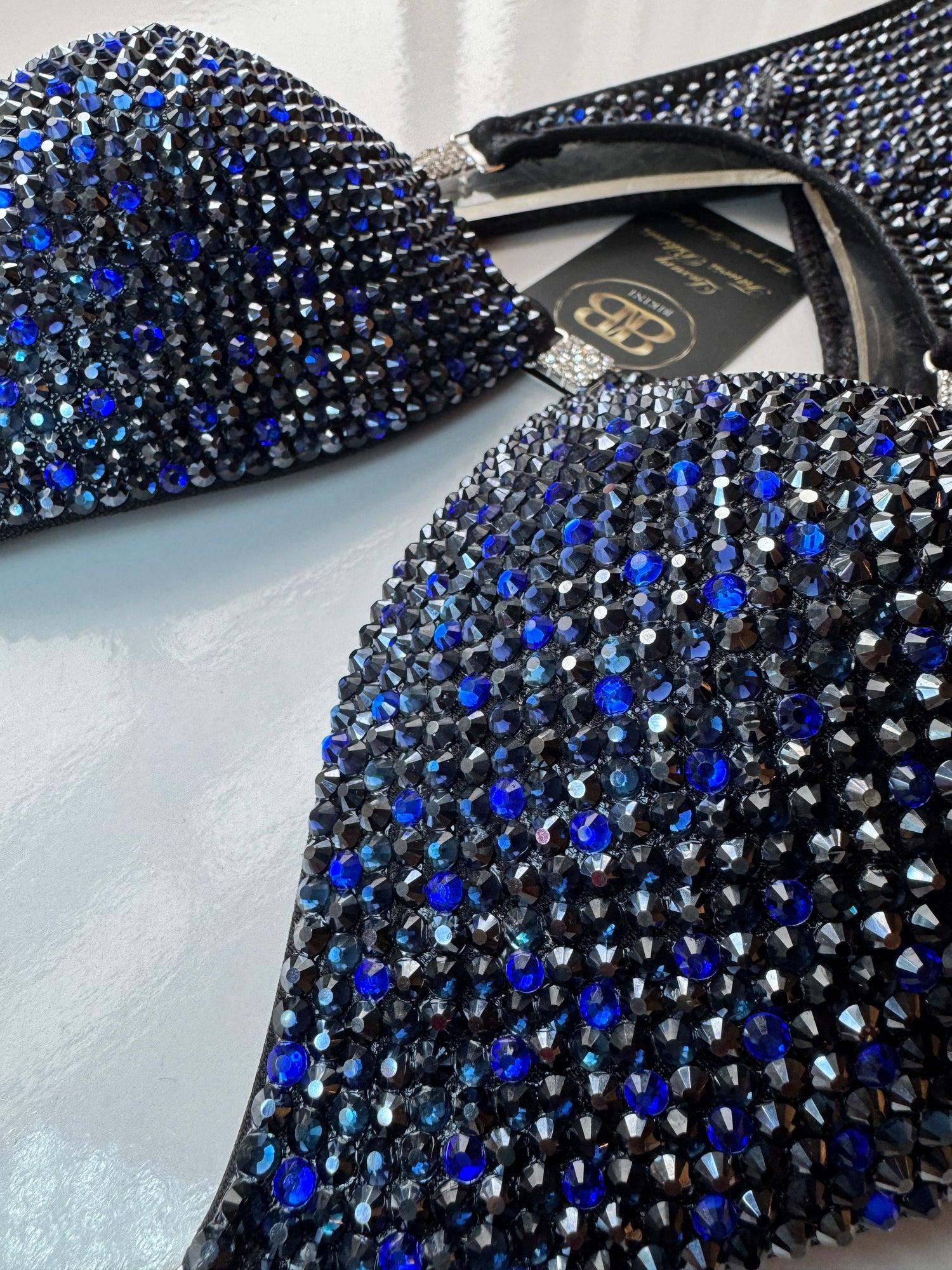 Triangle midnight montana blue bikini C/D bra cup