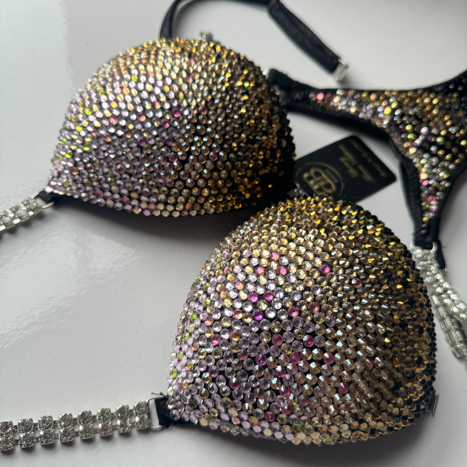 Black and Gold NPC style bikini