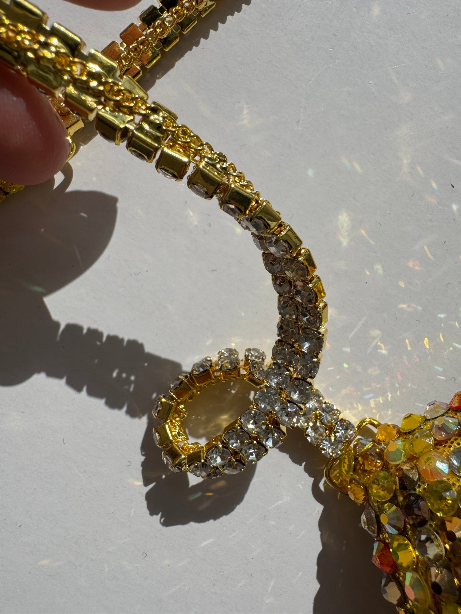 Yellow mix NPC style bikini - C cup , ready to buy ( no.285)