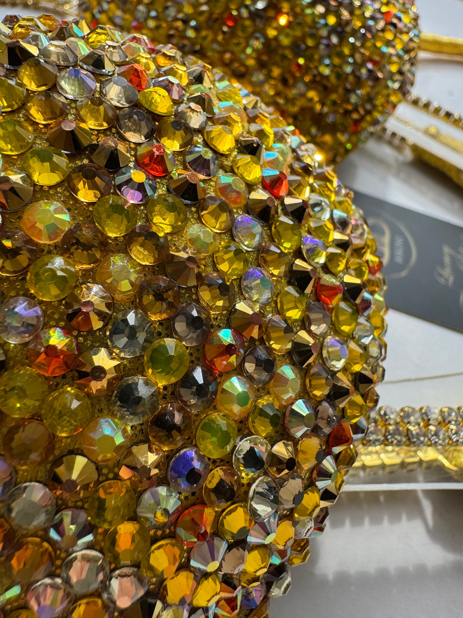 Yellow mix NPC style bikini - C cup , ready to buy ( no.285)