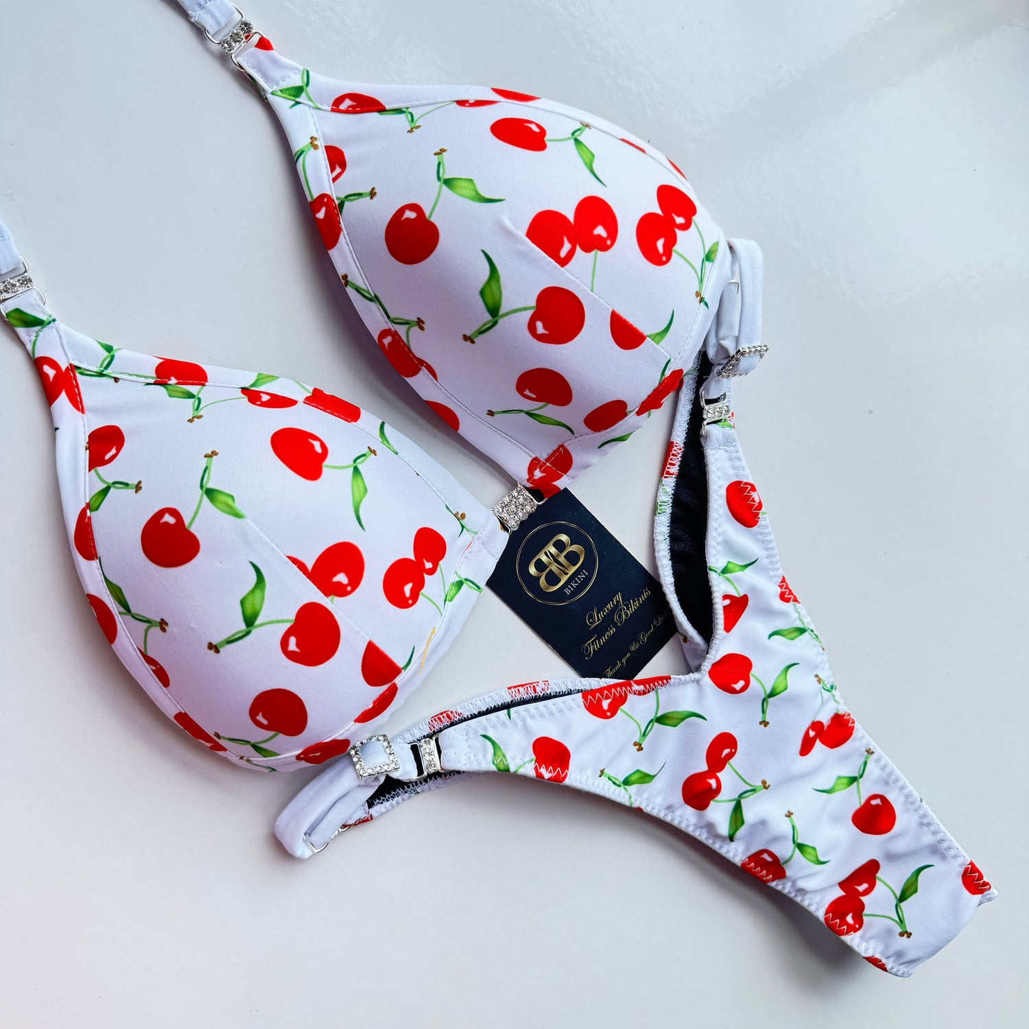 Cherry Posing Bikini - made to measure