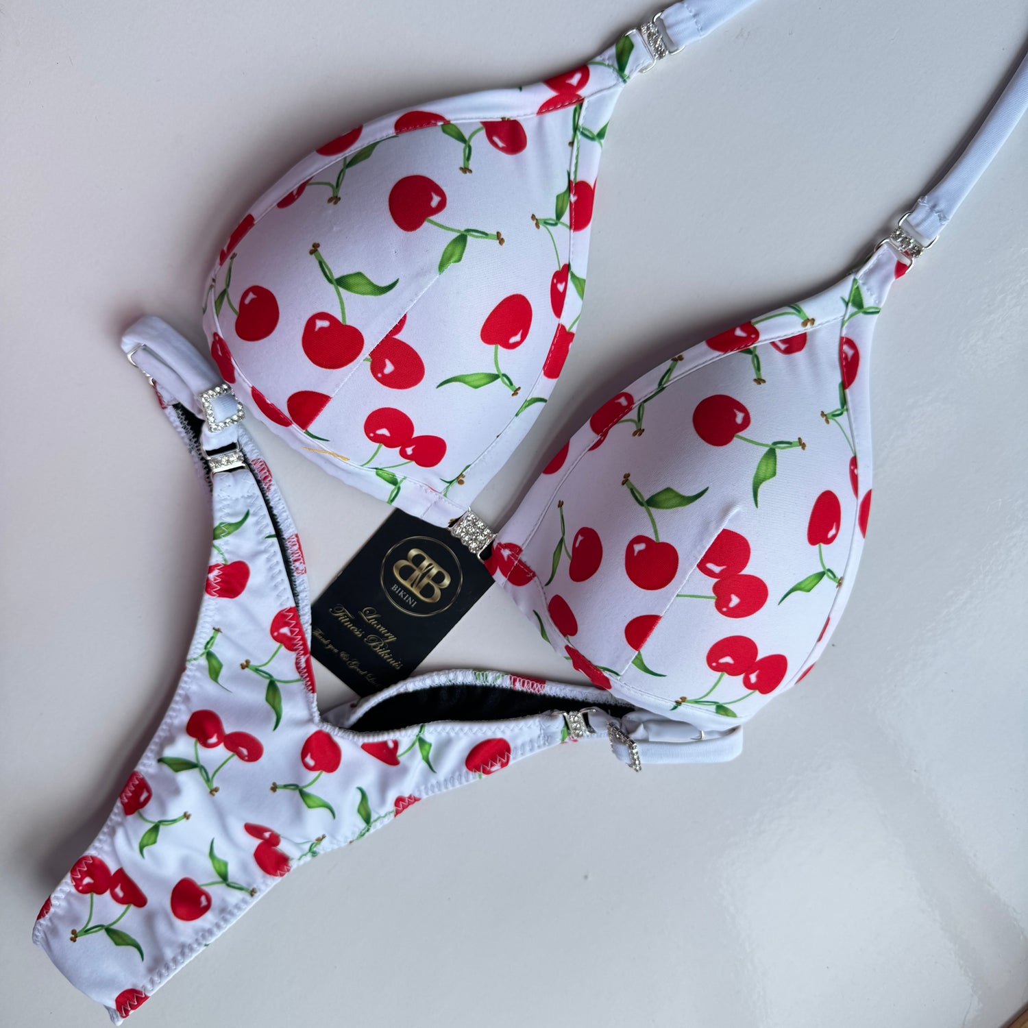 Cherry Posing Bikini - made to measure