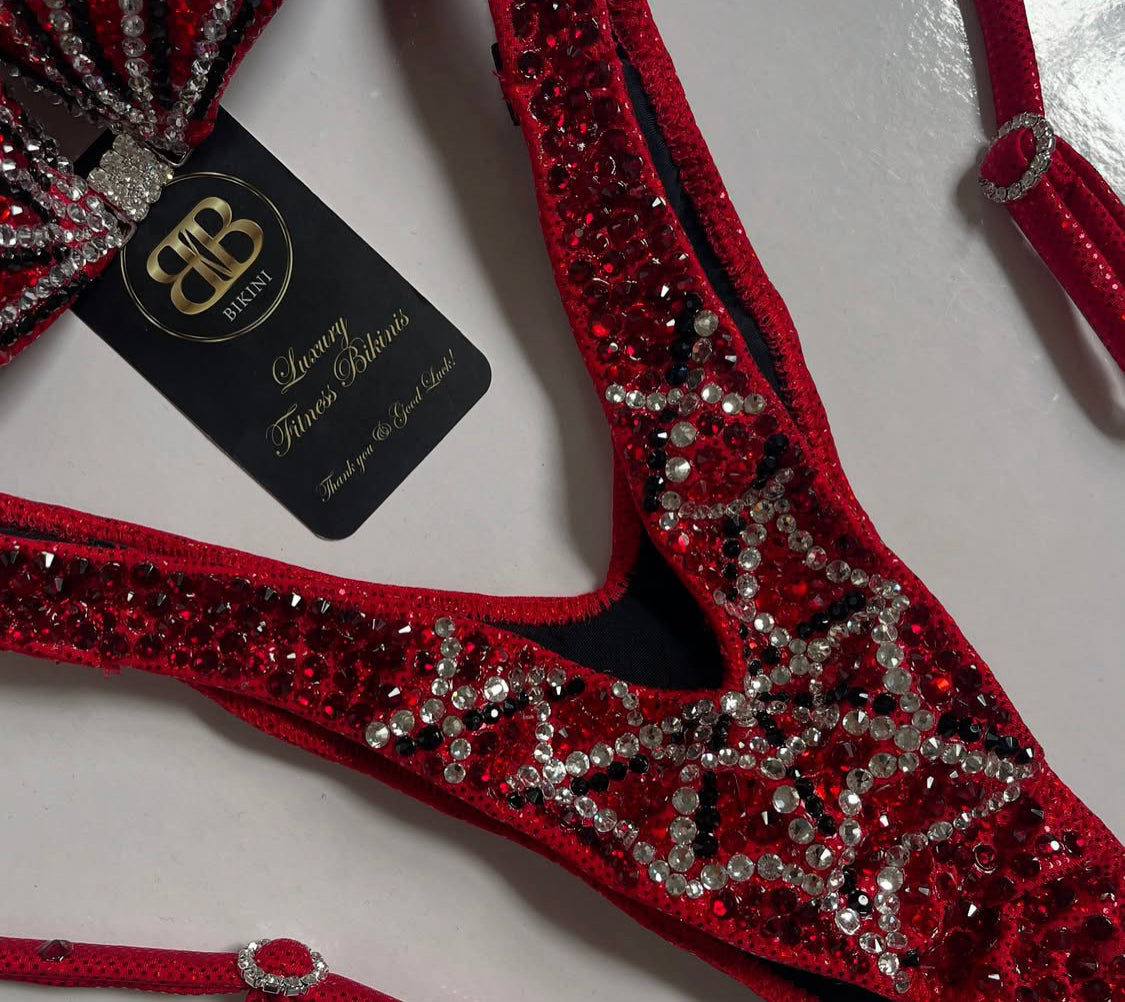 Spider Man Web Competition Bikini Suit