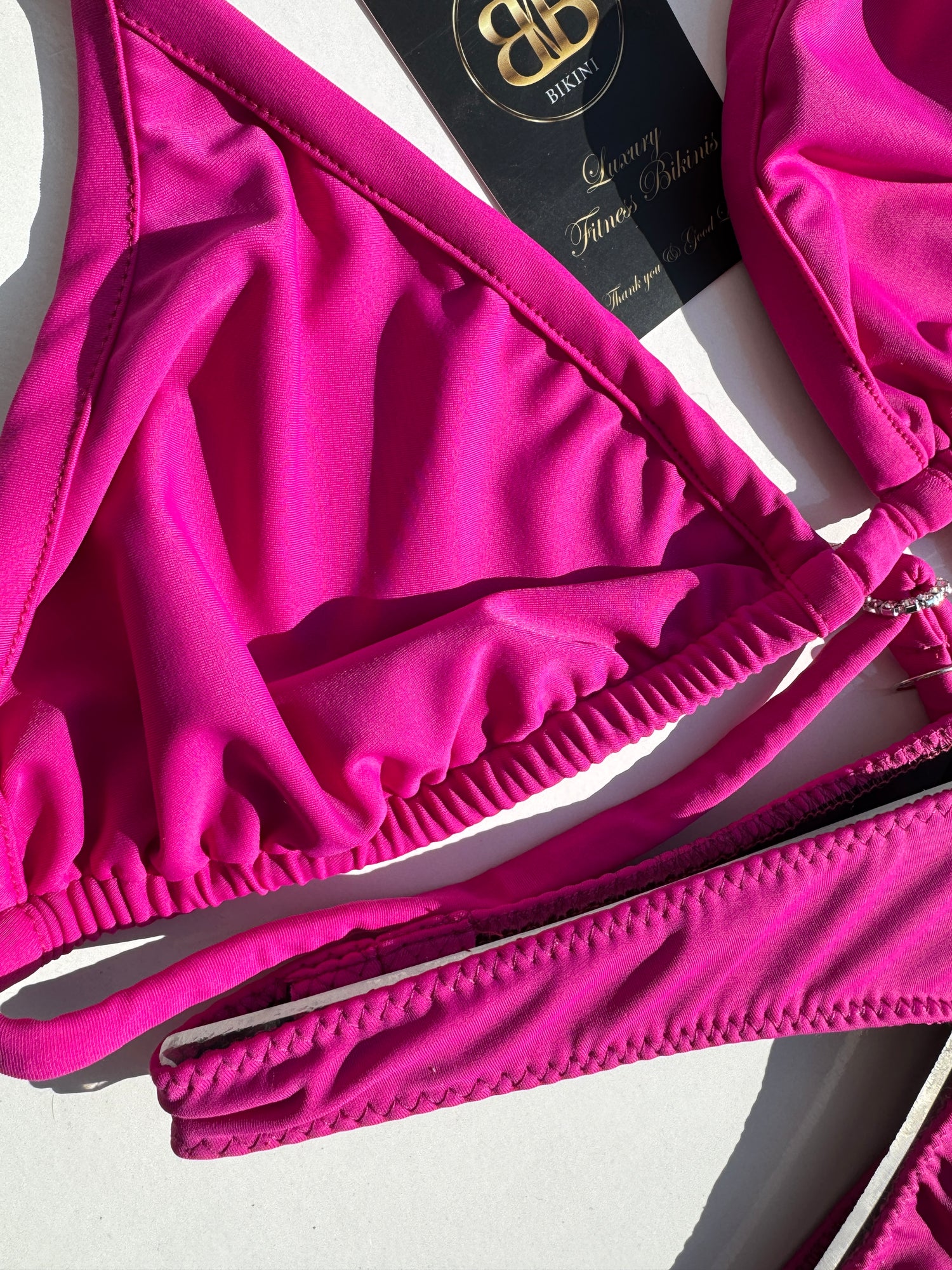 FIGURE POSING SUIT - CERISE -D bra cup