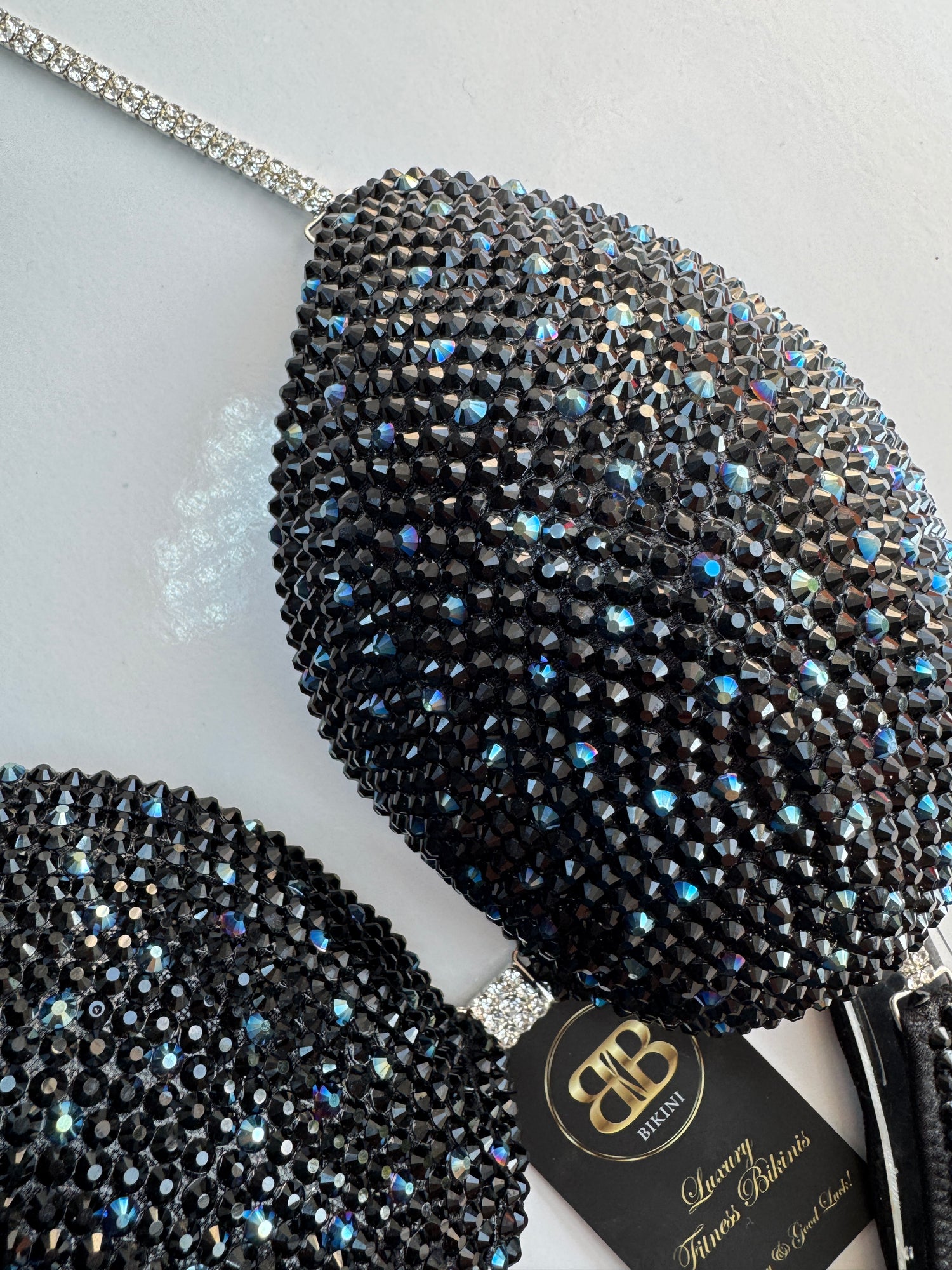 Brand New Black with Montana Dust NPC style bikini - D/DD cup