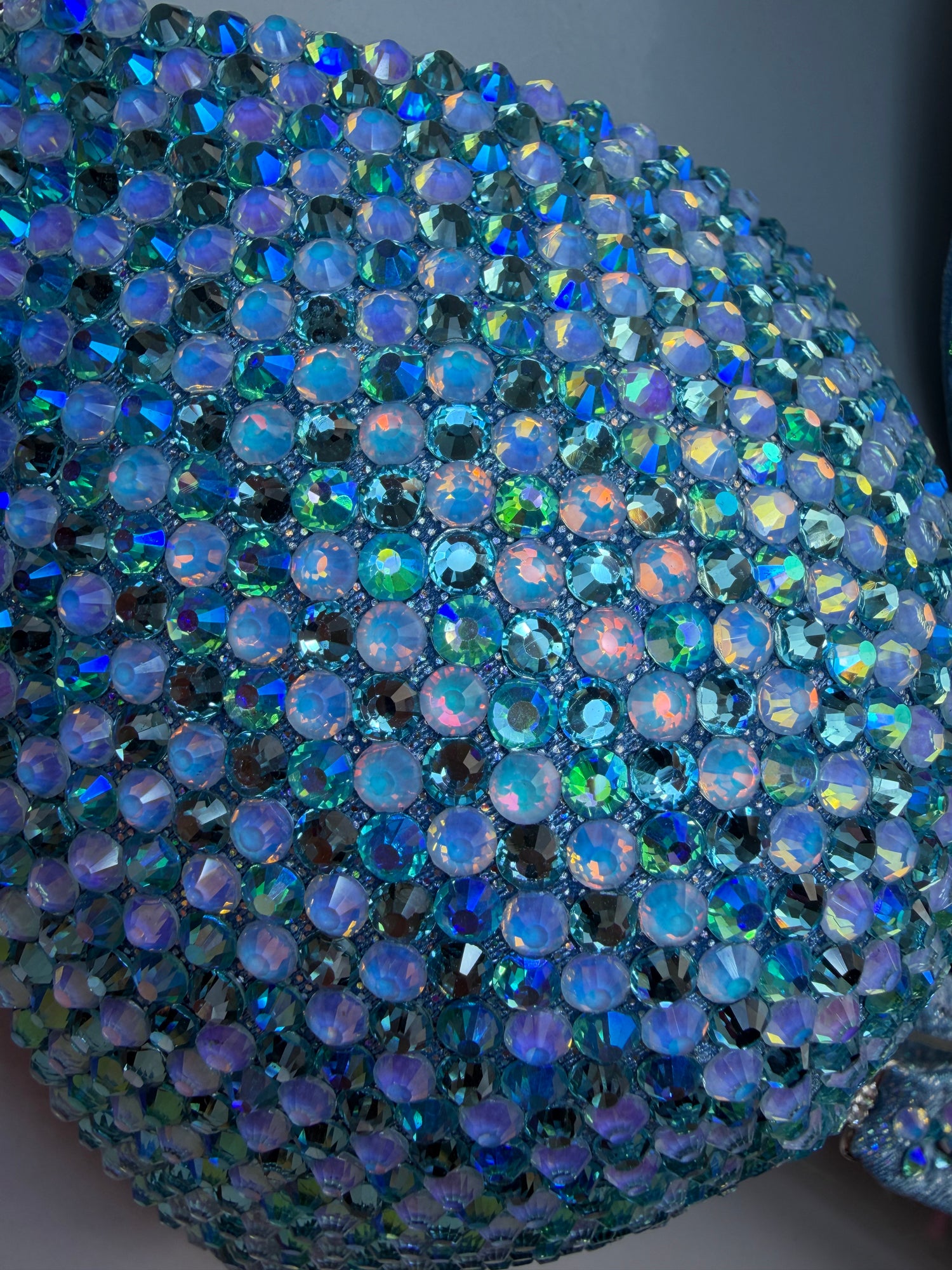 Frozen light blue triangle bikini - A/B bra cup (no. 263) - ready to buy