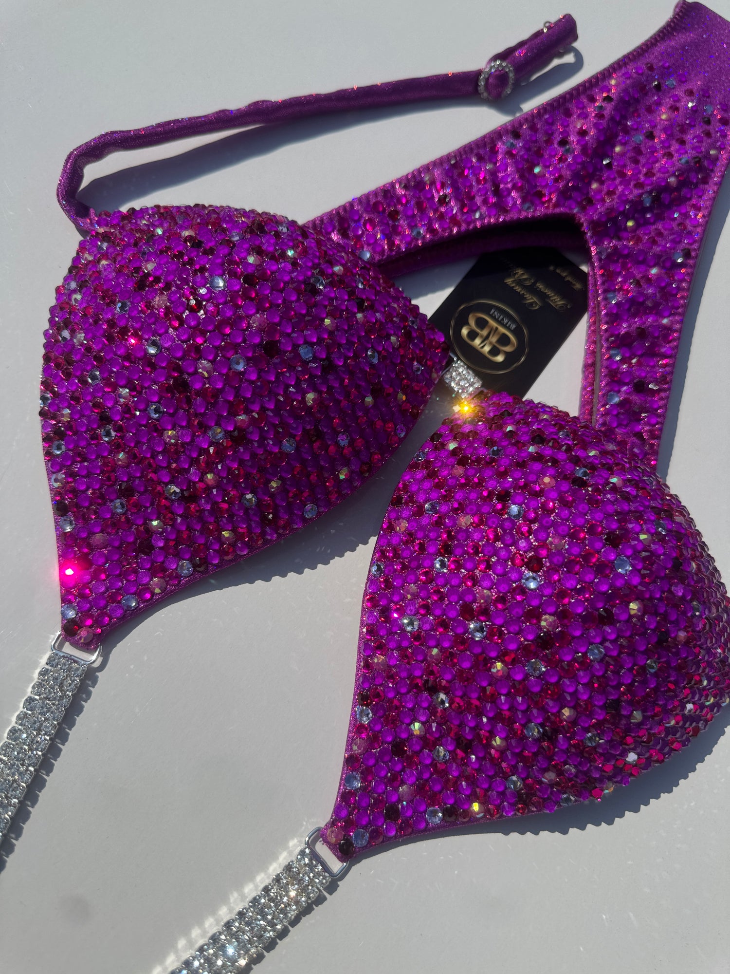 Fuchsia Figure, Bodyfitness Competition Suit