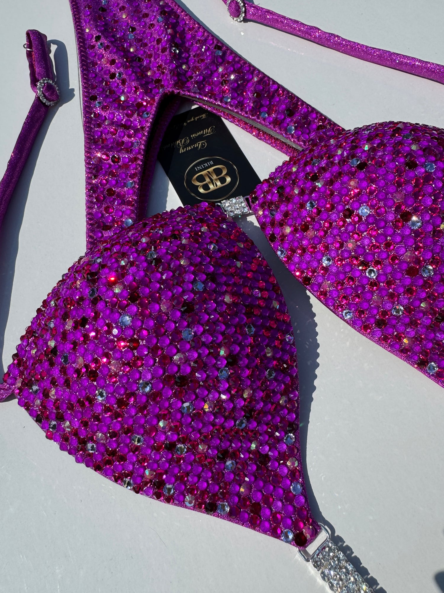 Fuchsia Figure, Bodyfitness Competition Suit