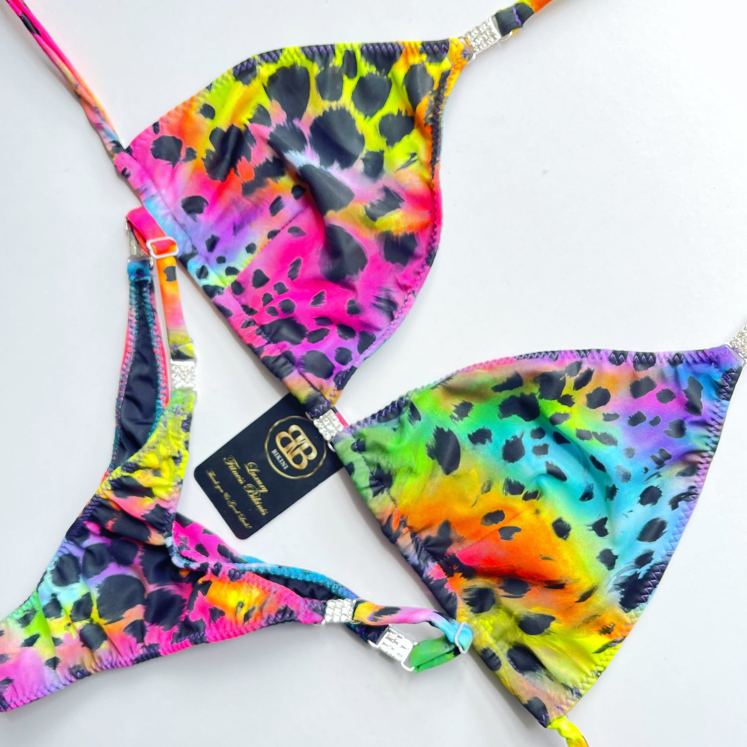 Slider posing bikini