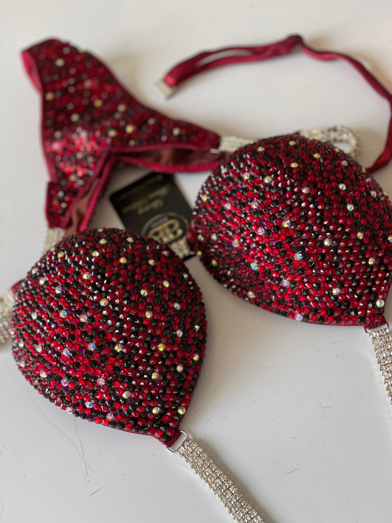 Burgundy and dark red NPC Bikini (529)