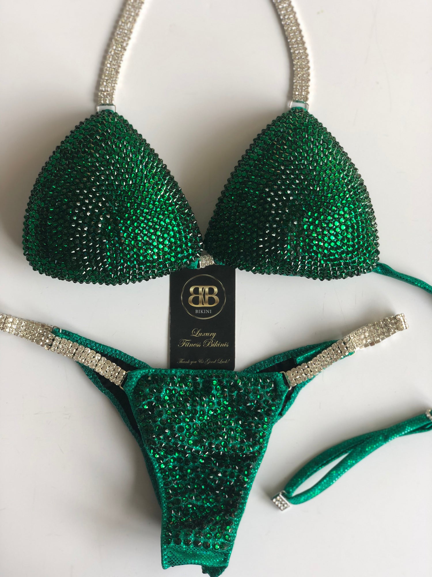 Emerald Green Competition Bikini