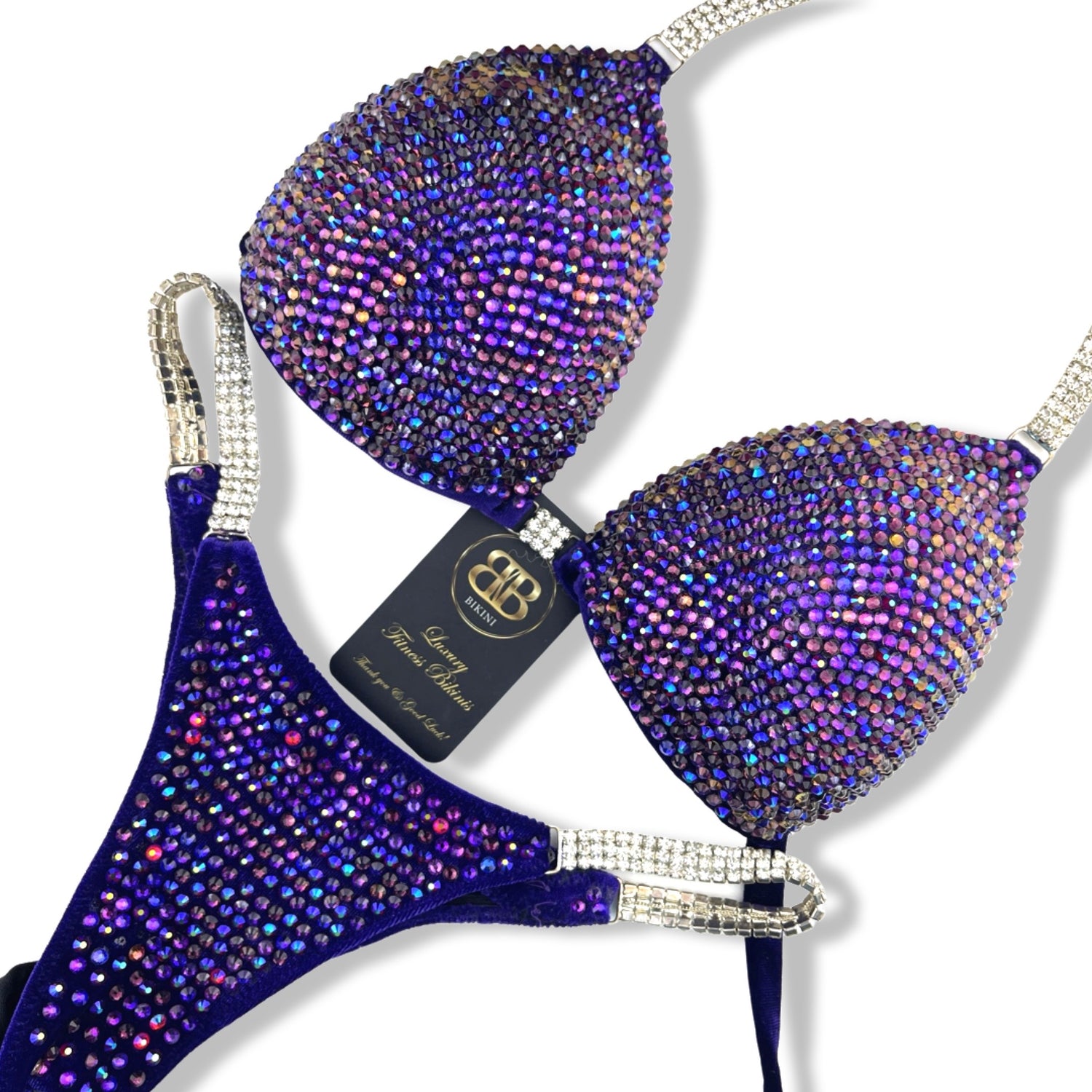 Rental Purple NPC style bikini - D cup ( £100 refundable deposit included)