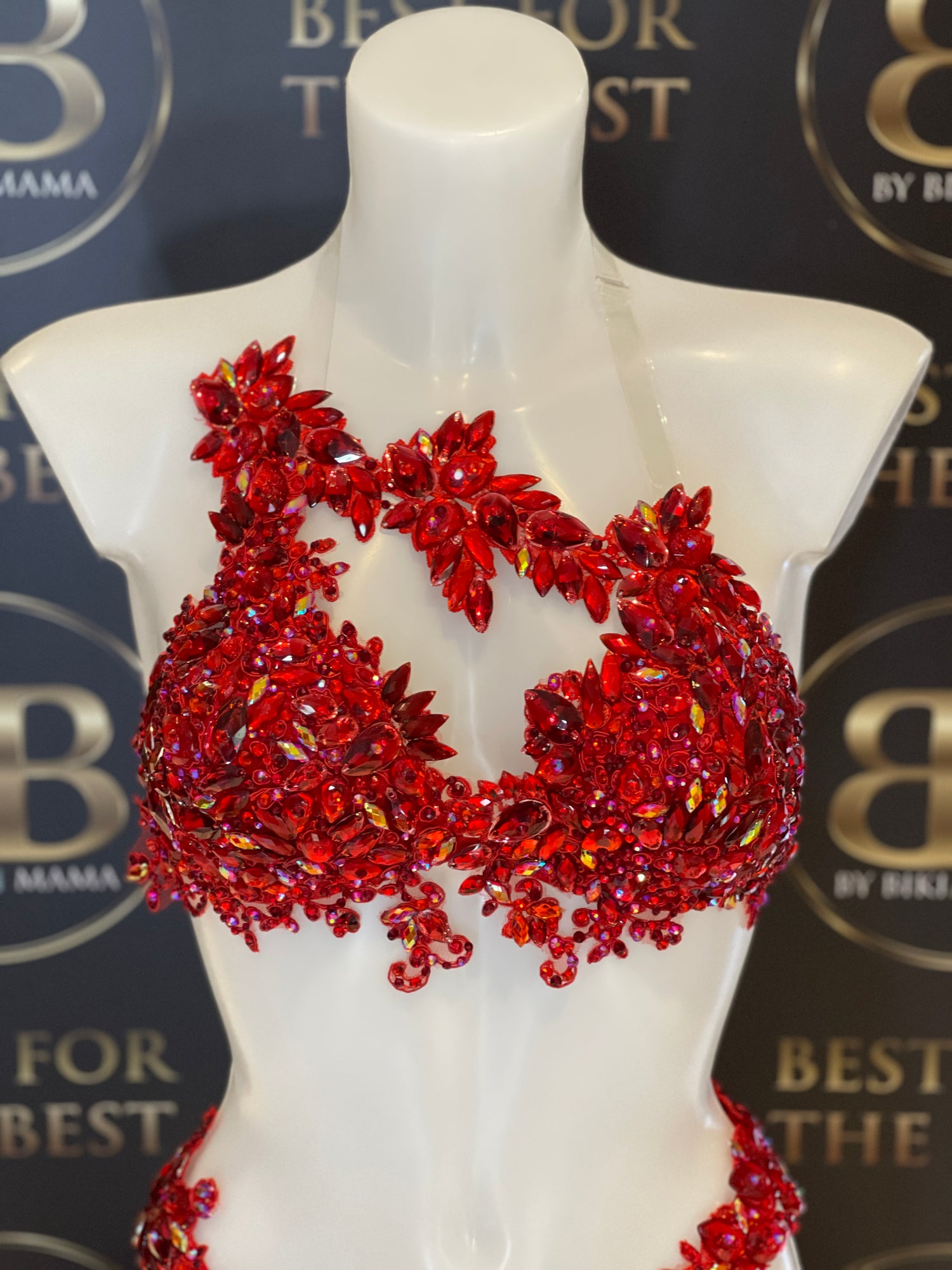 Red Diva Level 3 Competition Bikini