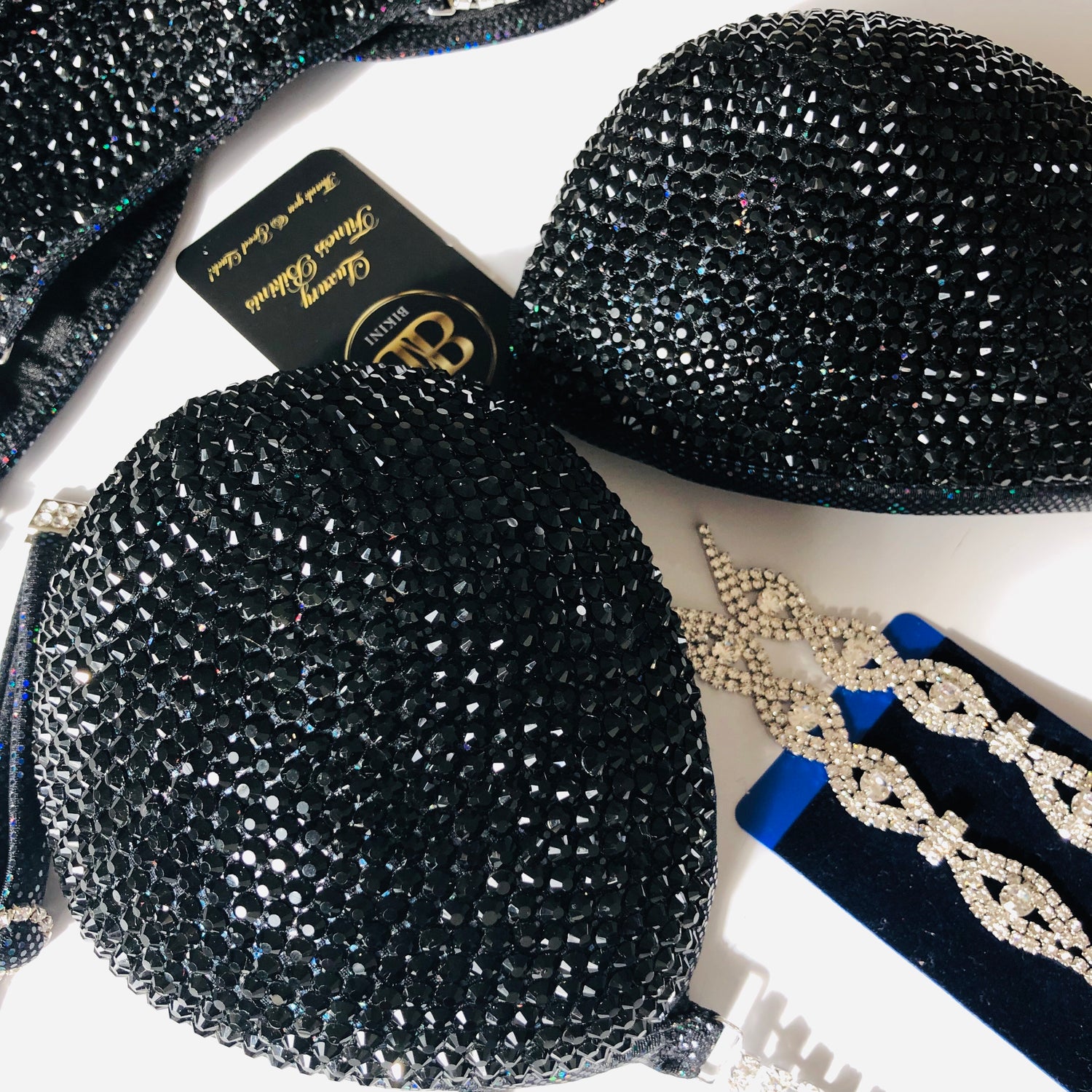 (Jessica) Black Fully Crystallized