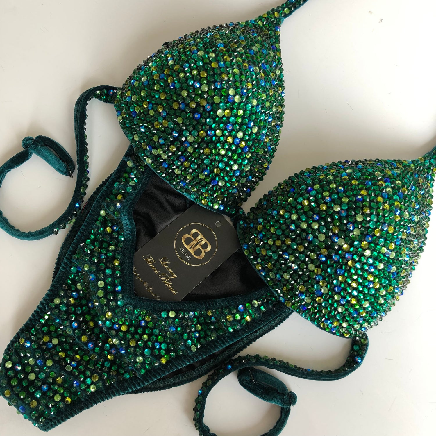 (Forest) Green mix competition bikini