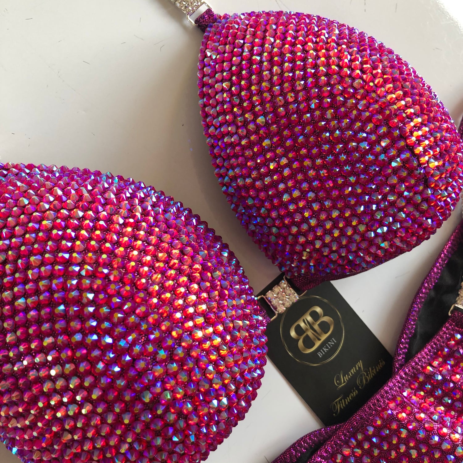 AB Raspberry NPC style competition bikini