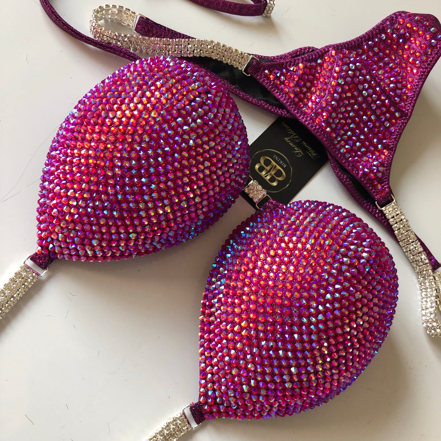 AB Raspberry NPC style competition bikini