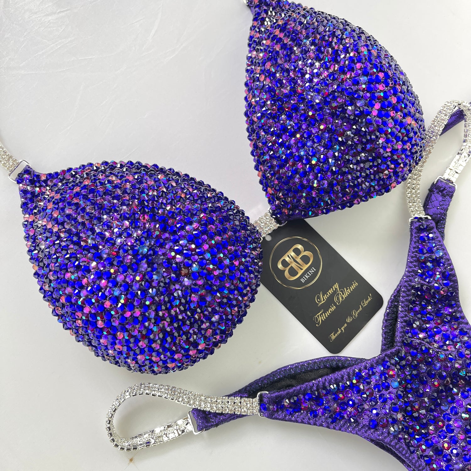 Cobalt & Purple Competition Bikini (711)