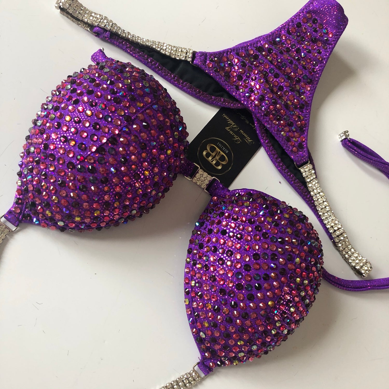 Purple Candy Mix NPC Style Competition Bikini (325)