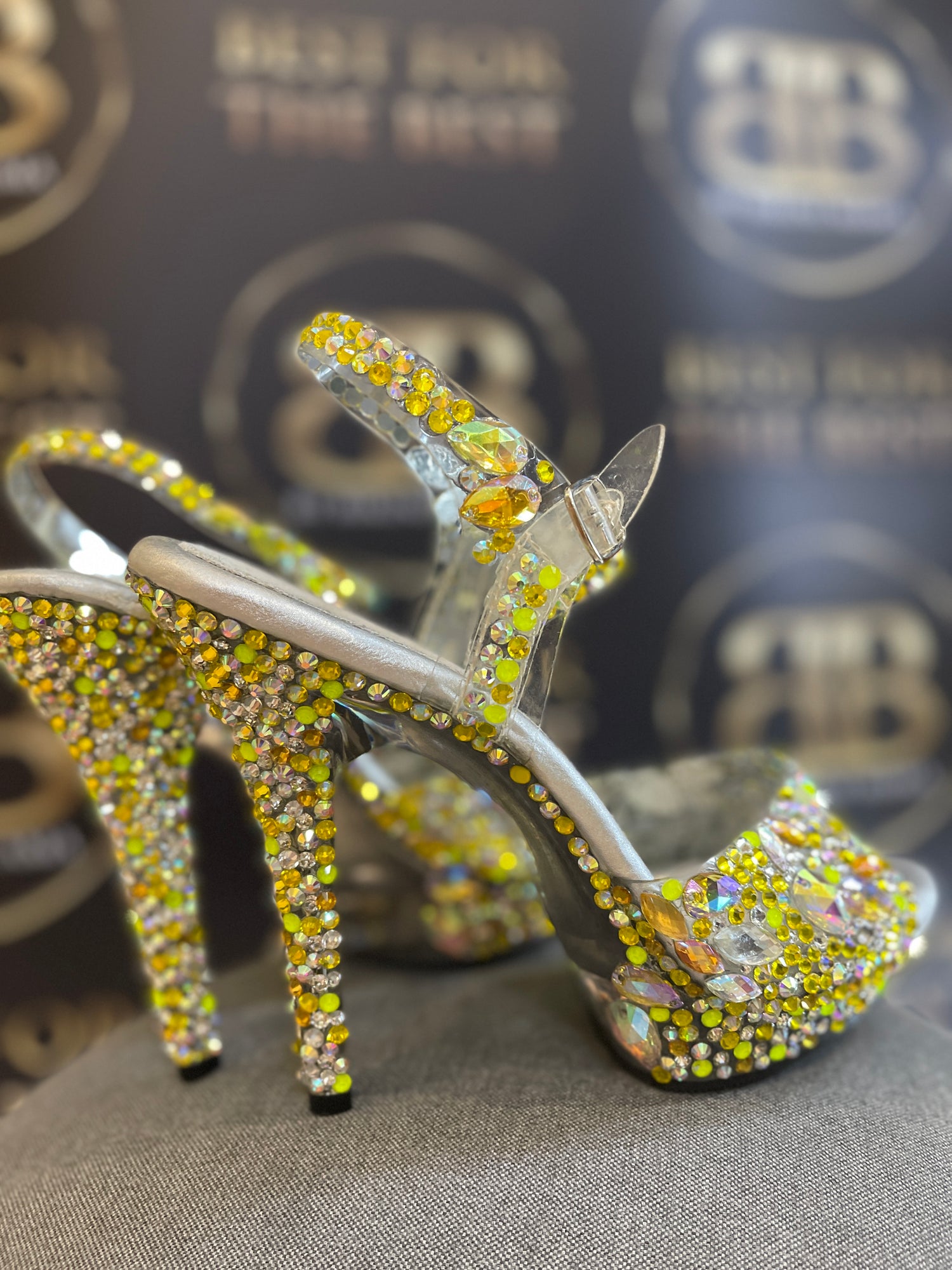 Yellow and Gold Couture bikini