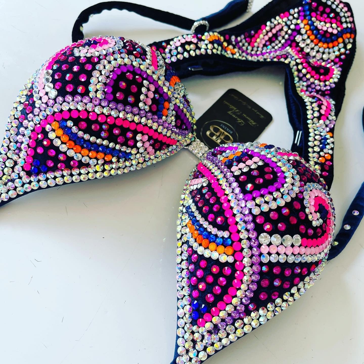 Aztec 2 Bodyfitness Competition Suit (607)