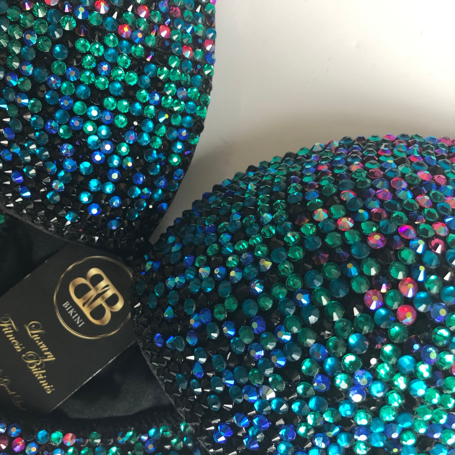 (Bali) Zircon ombré competition bikini