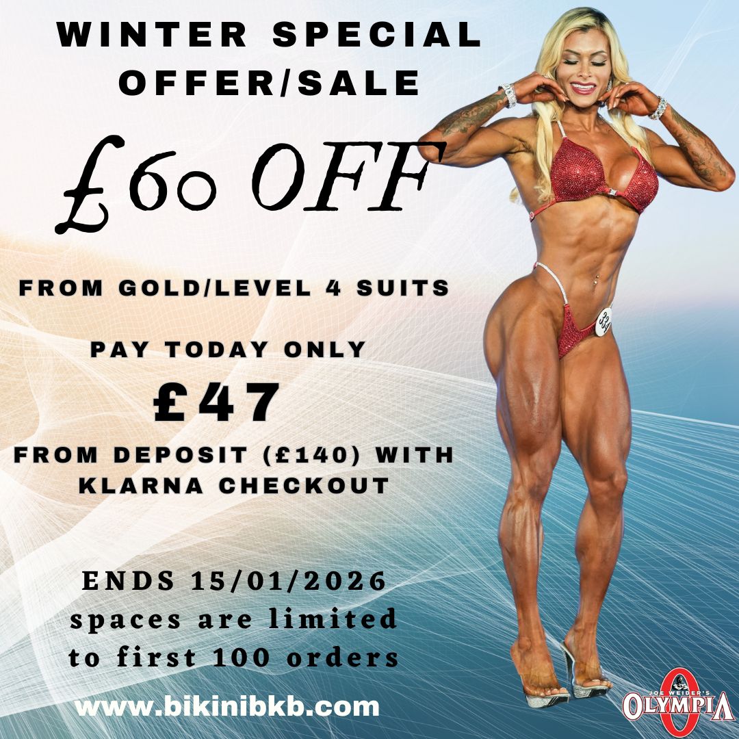 WINTER OFFER FOR GOLD LEVEL 4 COMPETITION SUIT - SAVE £60.00