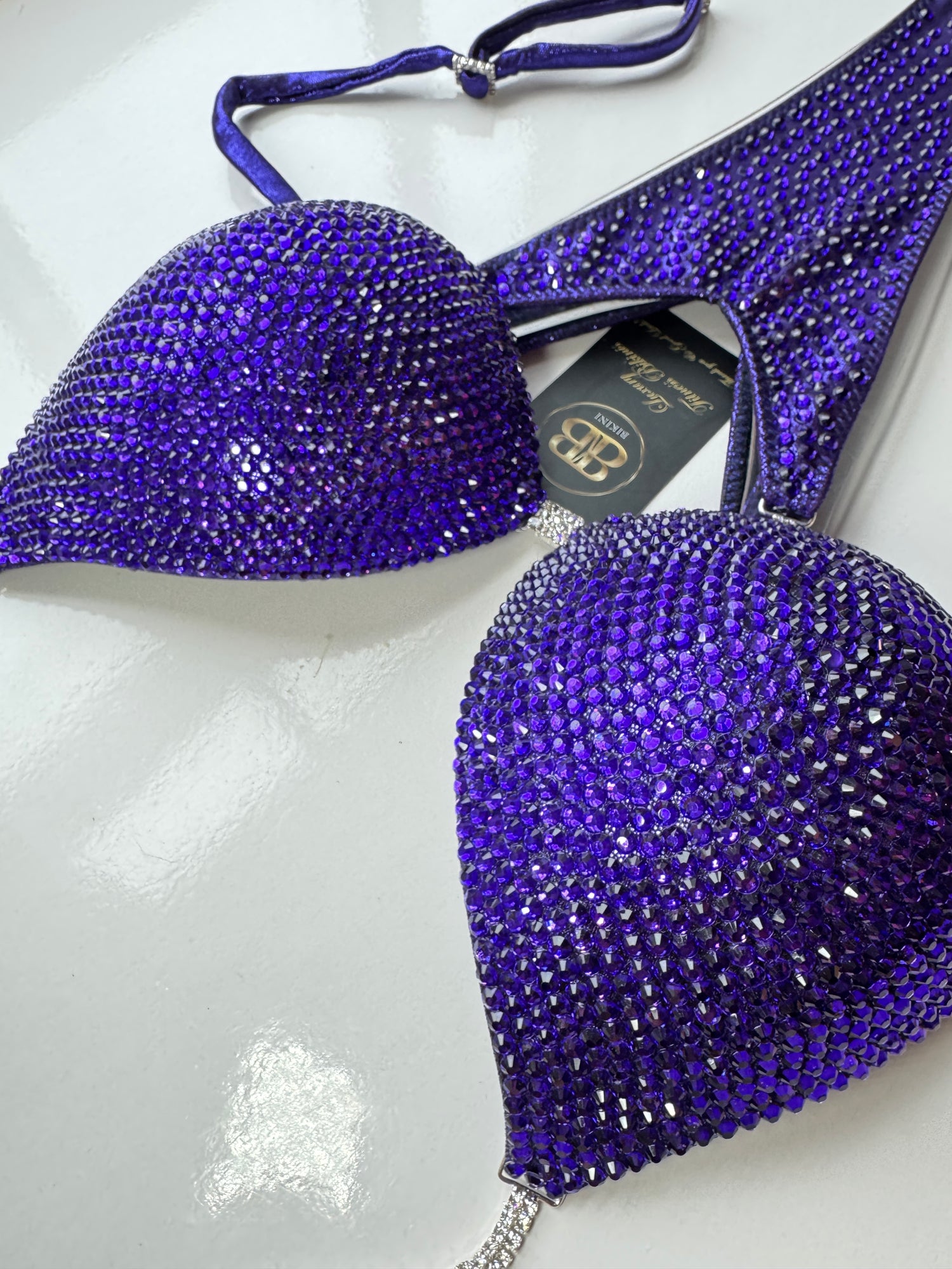 Deep Purple NPC style bikini - D cup , ready to buy