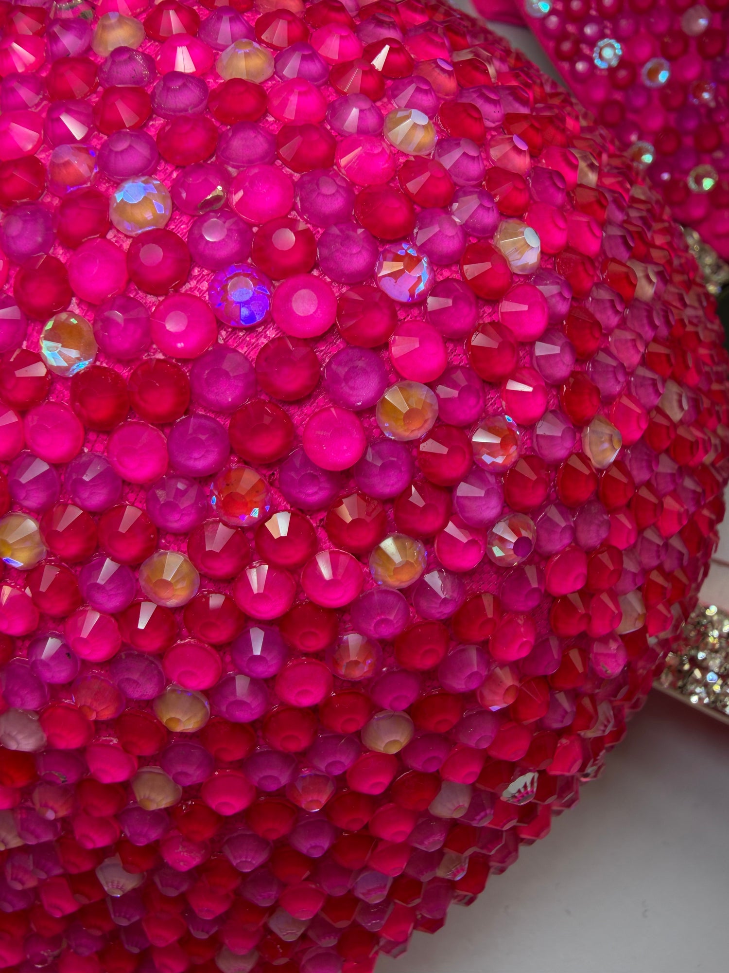 Barbie neon pink triangle bikini - D/DD bra cup (no. 266) - ready to buy