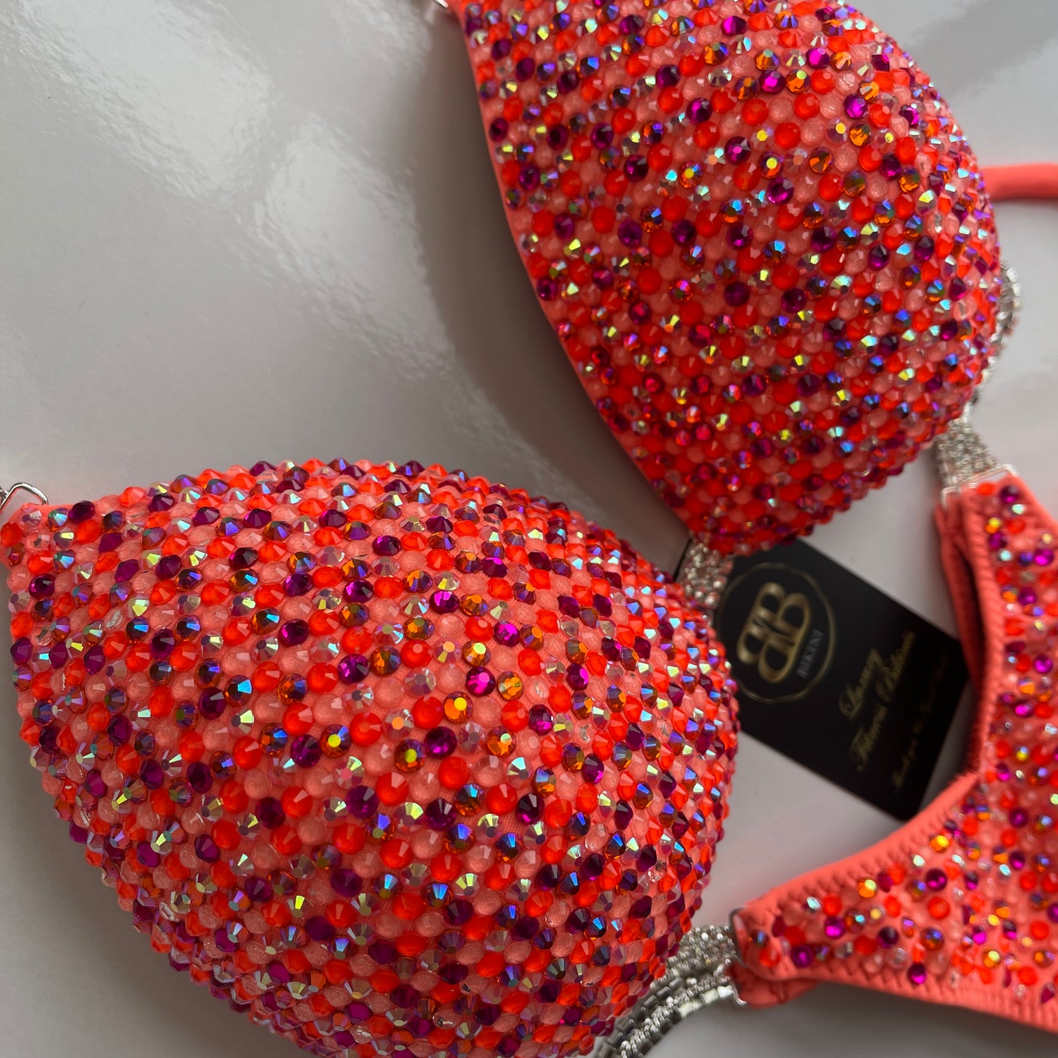 Orange Coral NPC style bikinii