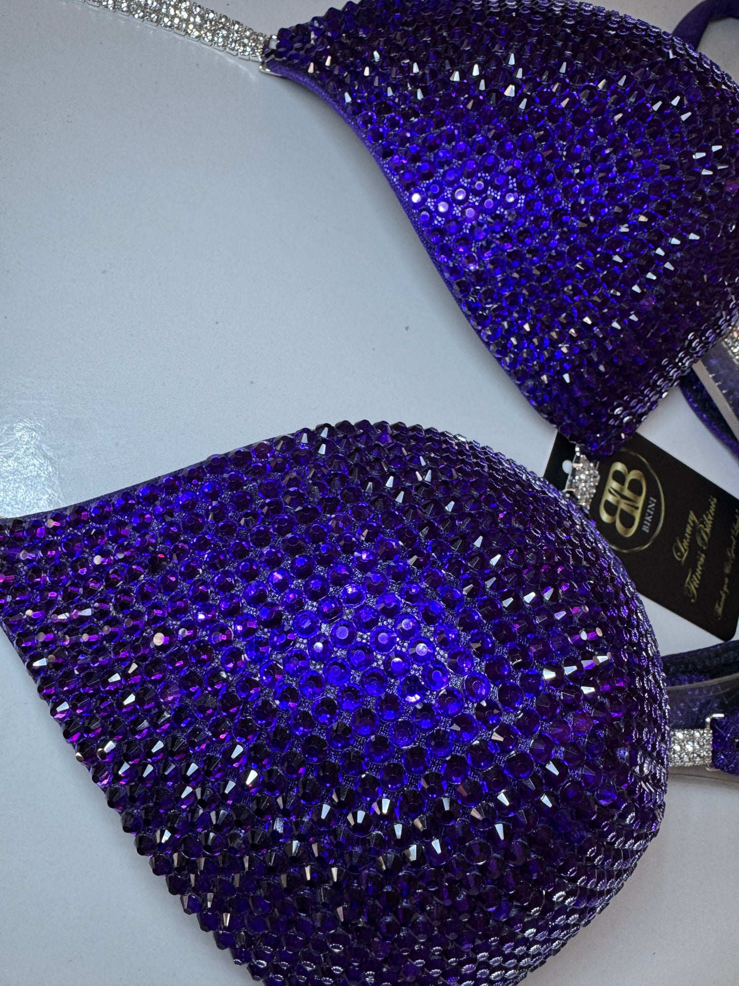 Brand new deep purple bikini - C/small D cup