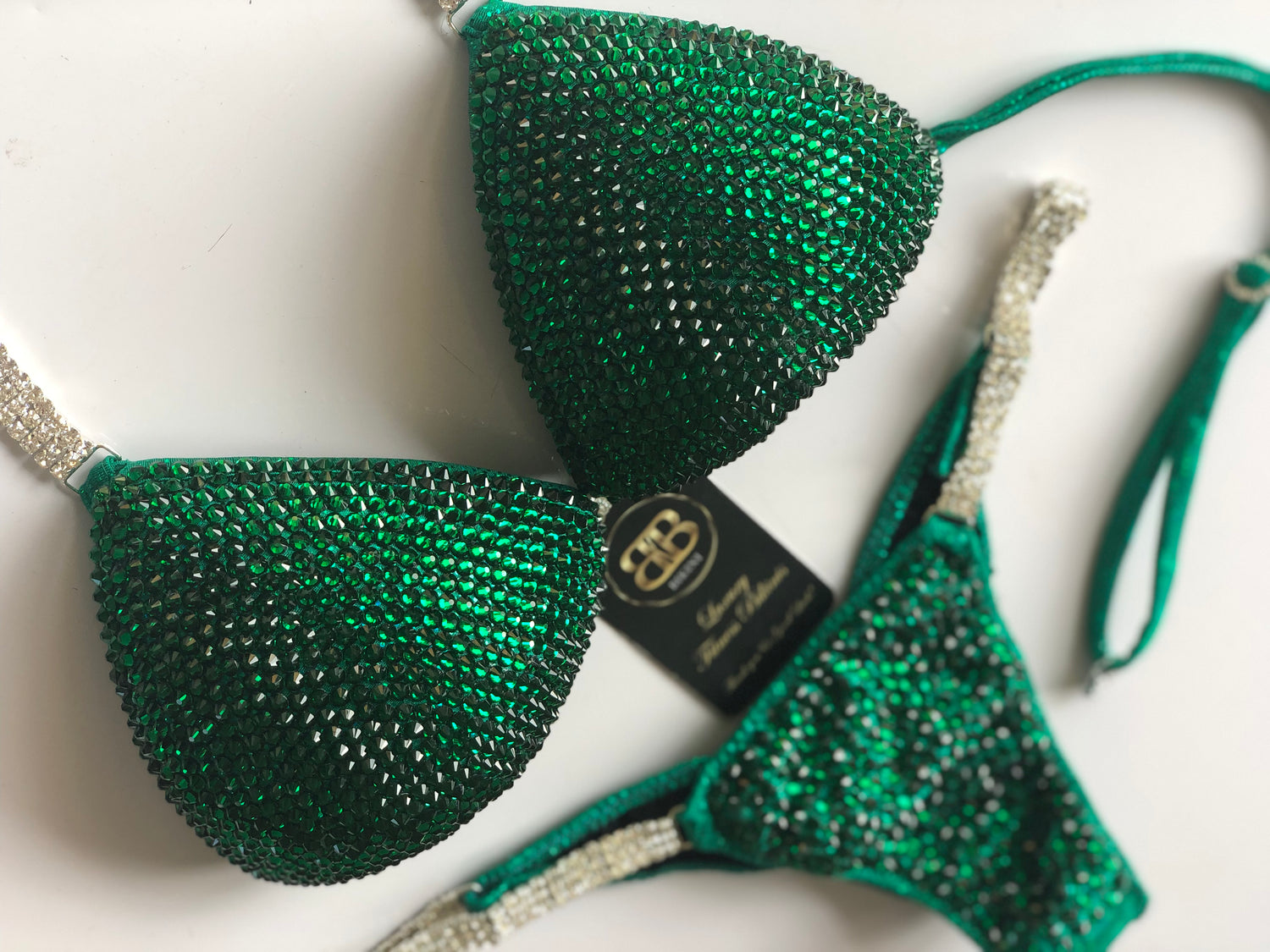 Emerald Green Competition Bikini