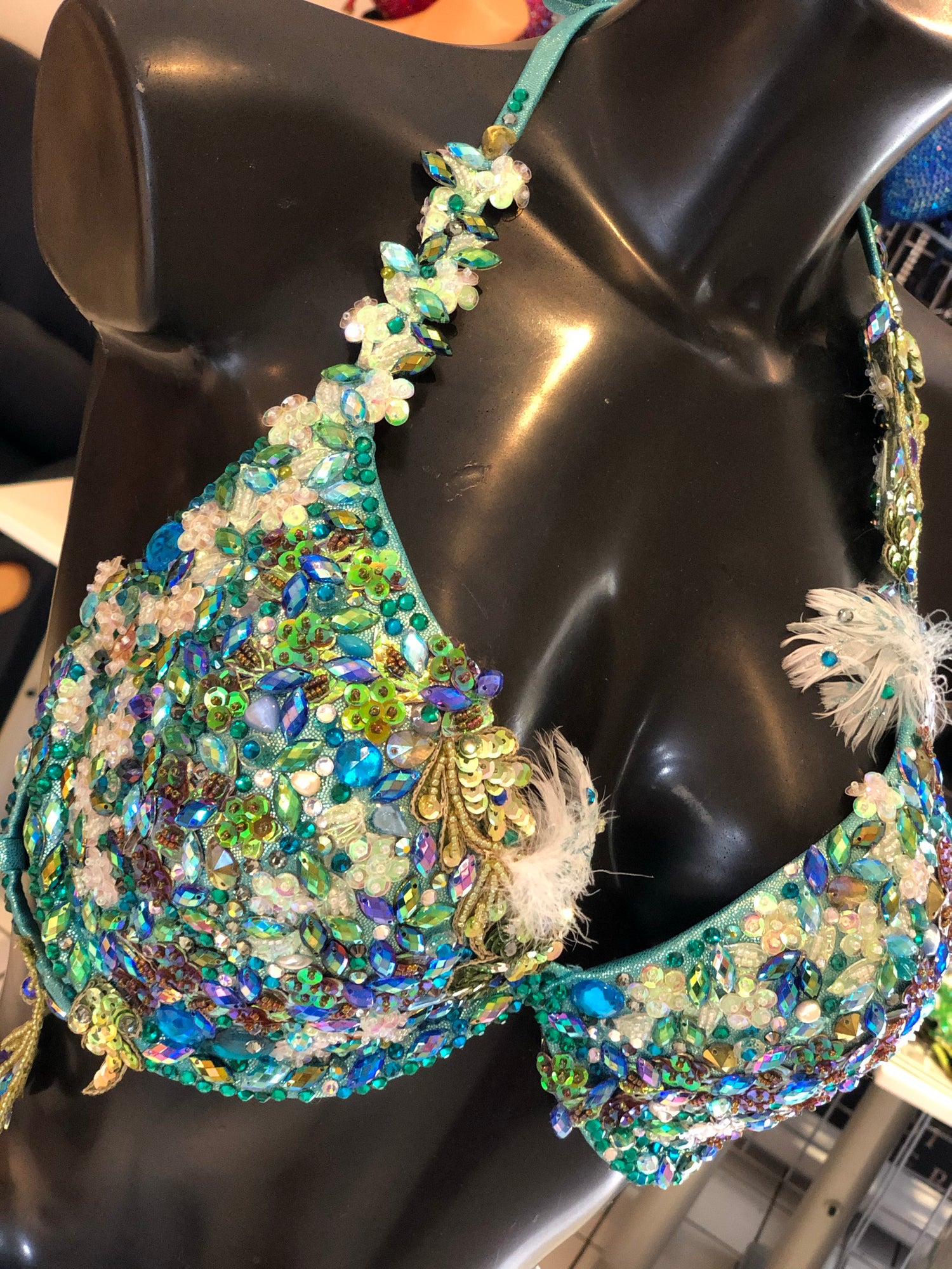 Fairytale Dust Competition Bikini- Diva Level 2 / 3 with feathers for good luck