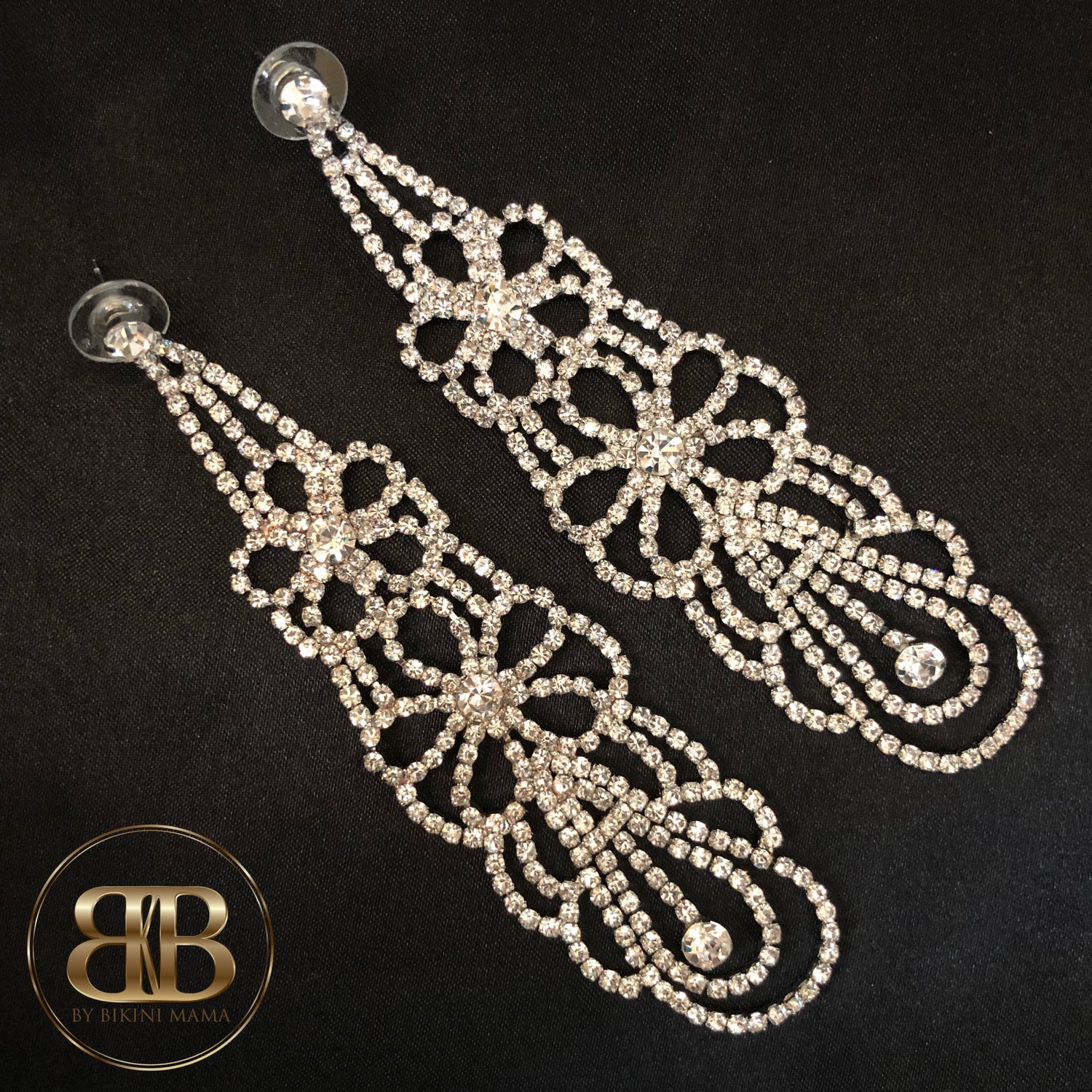 BELINDA Competition Earrings - long