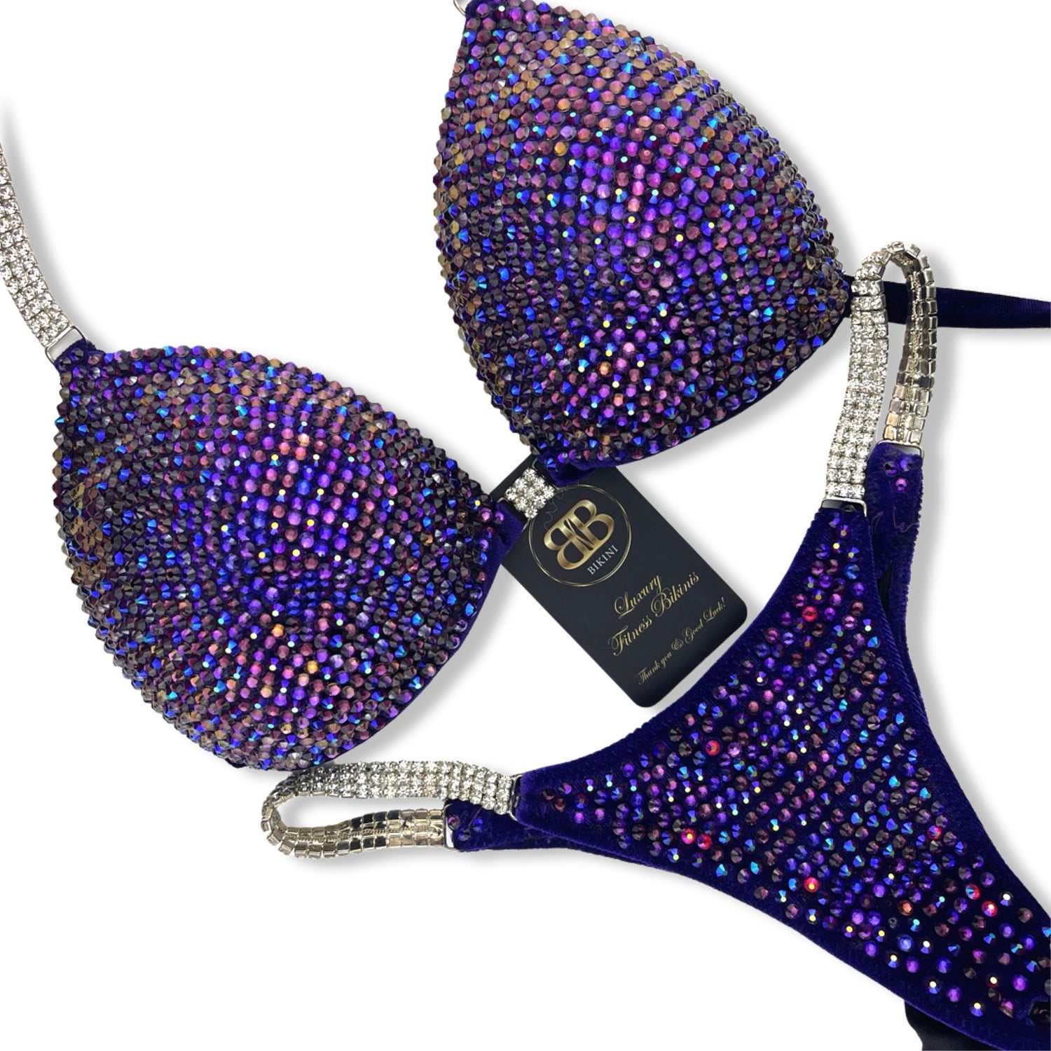 Rental Purple NPC style bikini - D cup ( £100 refundable deposit included)