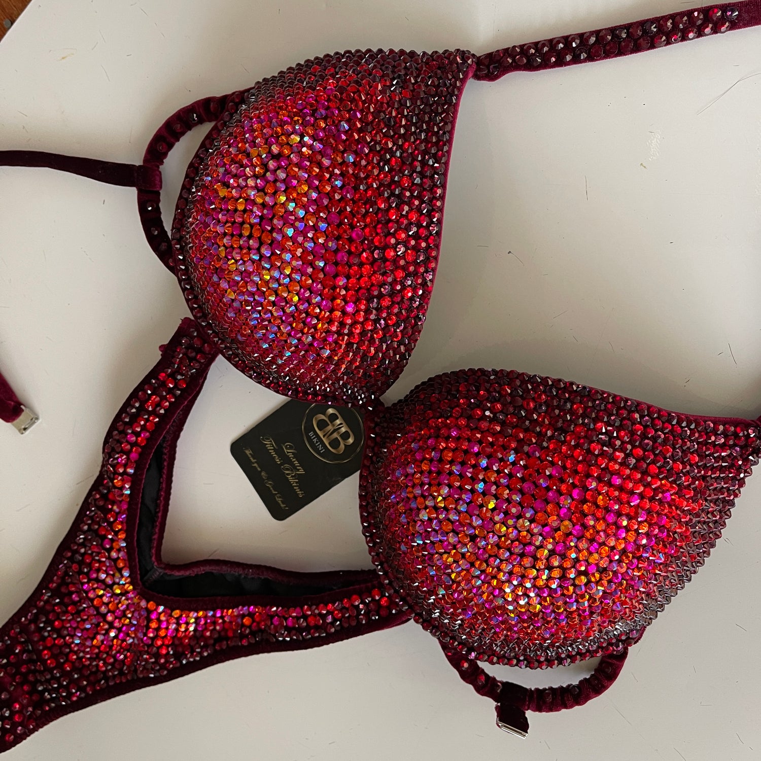 Middle Ombre Competition Bikini (701)