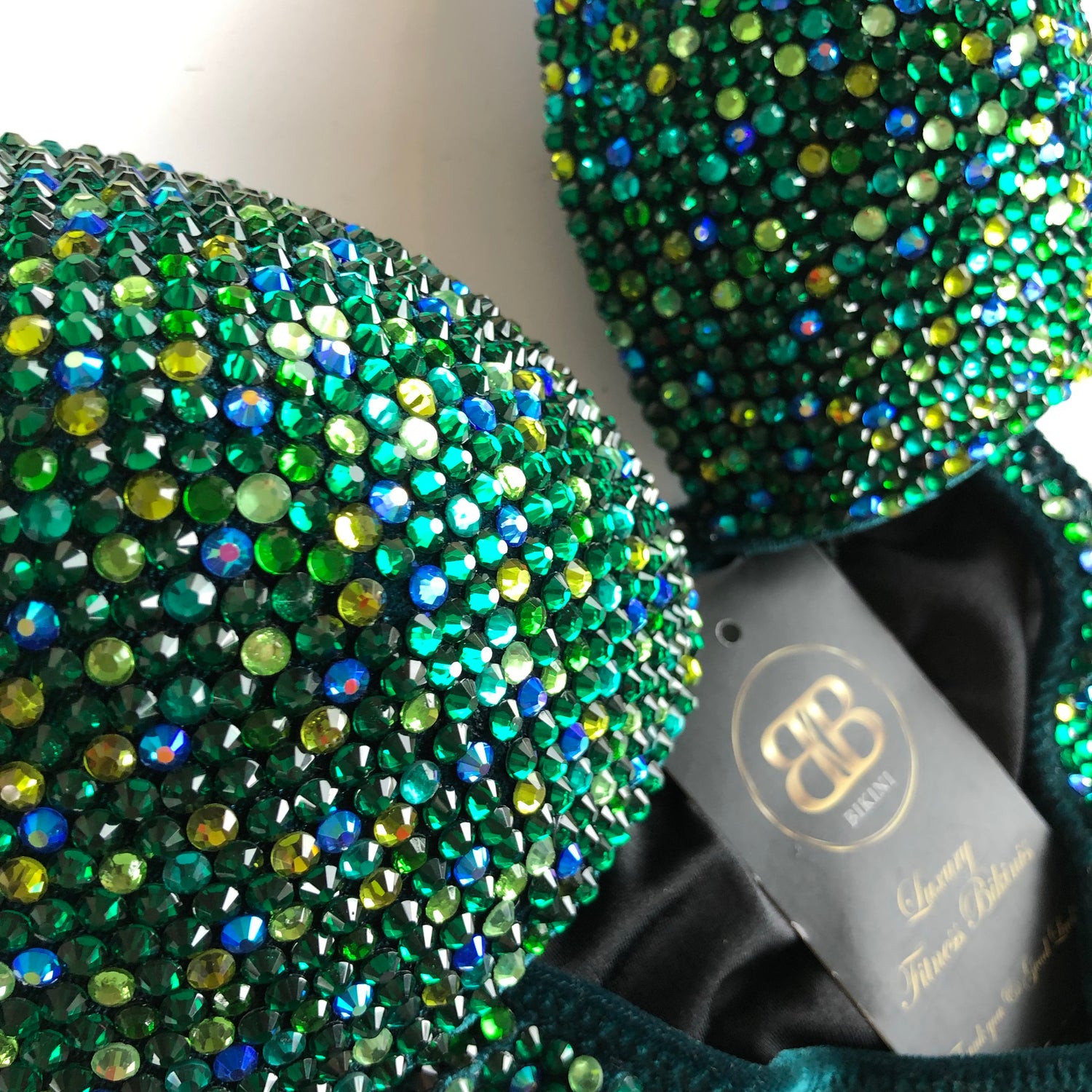 (Forest)  Green mix competition bikini